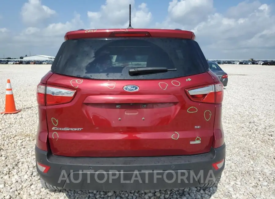 FORD ECOSPORT S 2020 vin MAJ3S2GE1LC365851 from auto auction Copart