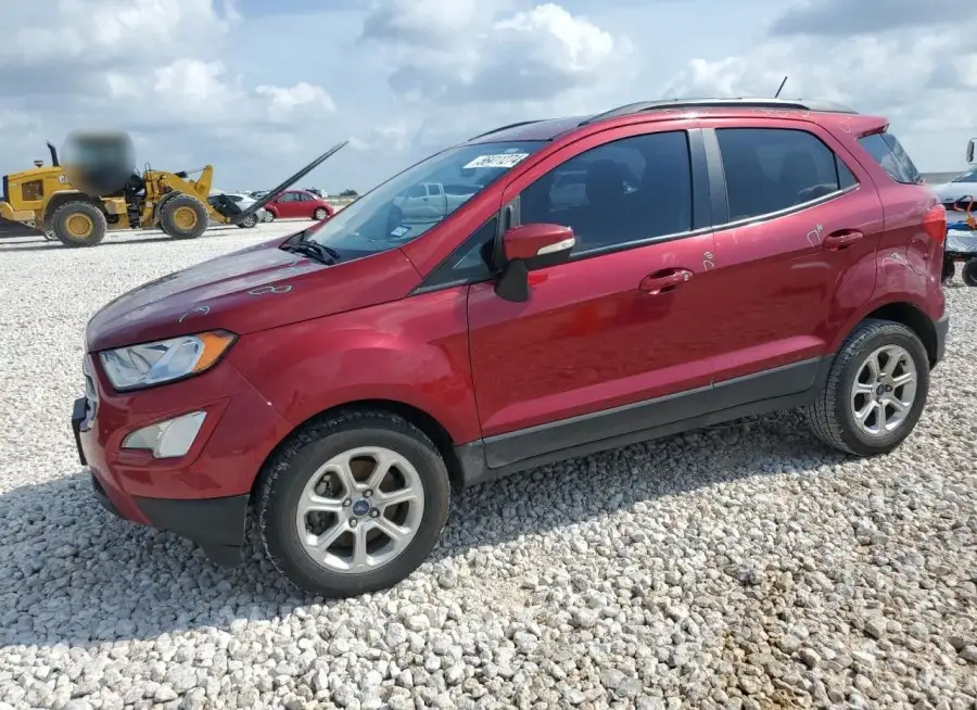 FORD ECOSPORT S 2020 vin MAJ3S2GE1LC365851 from auto auction Copart