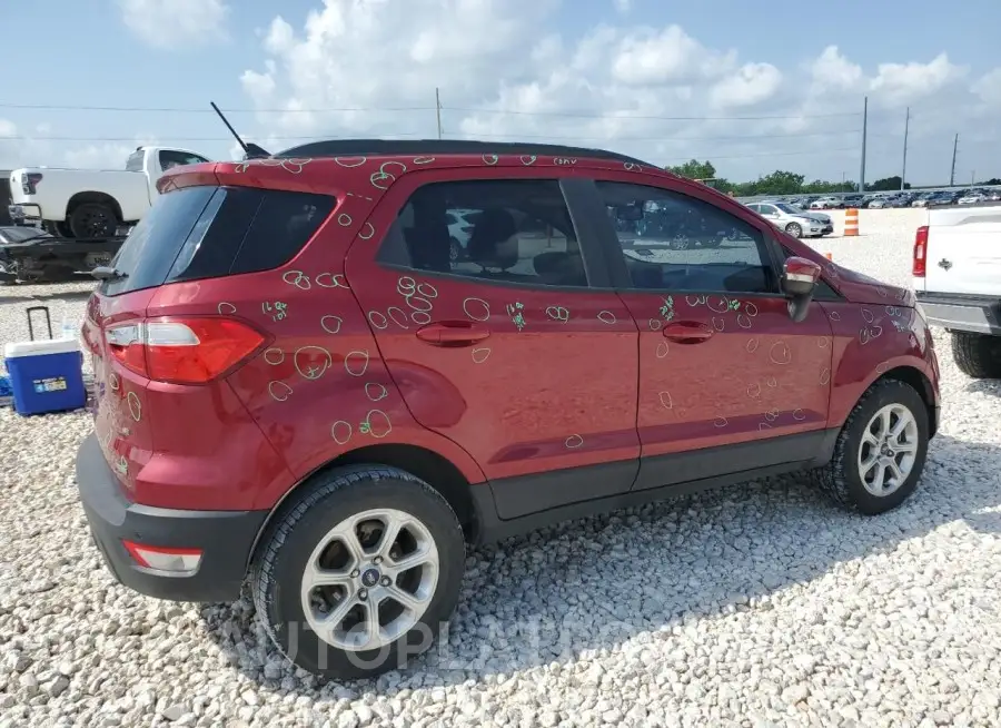 FORD ECOSPORT S 2020 vin MAJ3S2GE1LC365851 from auto auction Copart