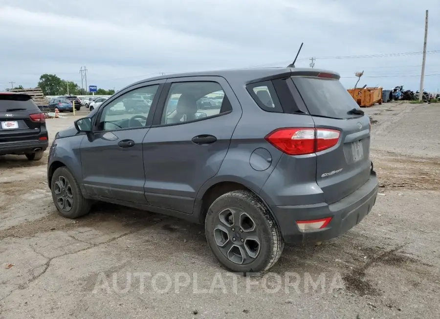 FORD ECOSPORT S 2018 vin MAJ6P1SL0JC163613 from auto auction Copart