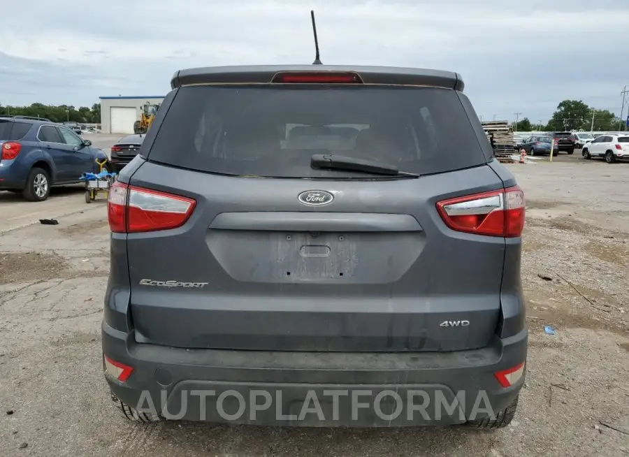 FORD ECOSPORT S 2018 vin MAJ6P1SL0JC163613 from auto auction Copart