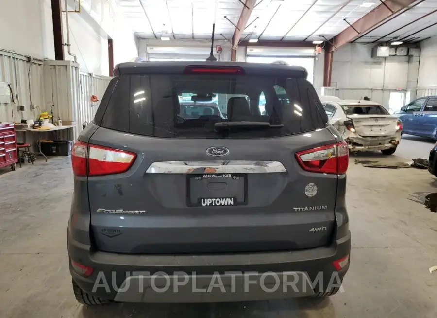 FORD ECOSPORT T 2020 vin MAJ6S3KL8LC393428 from auto auction Copart