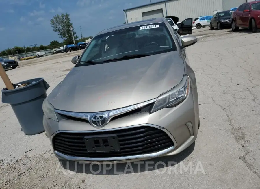 TOYOTA AVALON XLE 2016 vin 4T1BK1EB8GU211478 from auto auction Copart