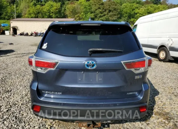 TOYOTA HIGHLANDER 2015 vin 5TDDCRFHXFS007747 from auto auction Copart