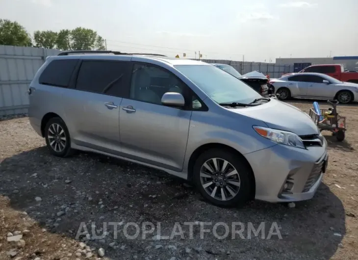 TOYOTA SIENNA XLE 2018 vin 5TDDZ3DC0JS189437 from auto auction Copart