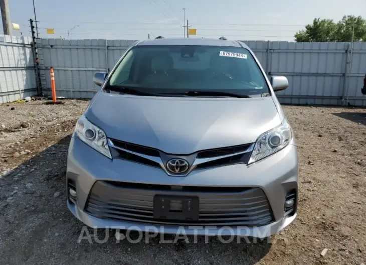 TOYOTA SIENNA XLE 2018 vin 5TDDZ3DC0JS189437 from auto auction Copart