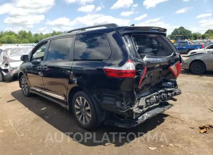 TOYOTA SIENNA XLE 2019 vin 5TDDZ3DC5KS216598 from auto auction Copart