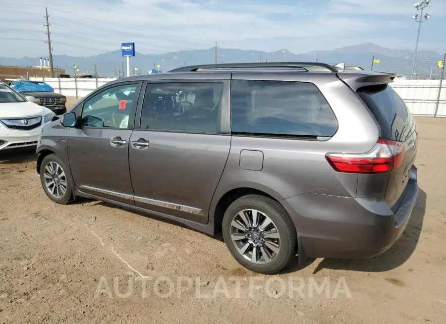 TOYOTA SIENNA XLE 2020 vin 5TDDZ3DC7LS239690 from auto auction Copart