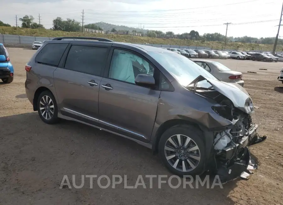 TOYOTA SIENNA XLE 2020 vin 5TDDZ3DC7LS239690 from auto auction Copart