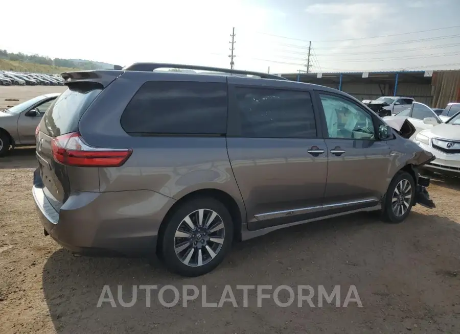 TOYOTA SIENNA XLE 2020 vin 5TDDZ3DC7LS239690 from auto auction Copart