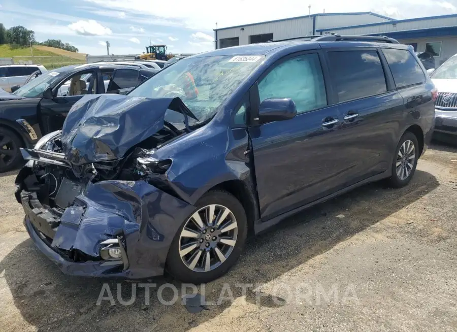 TOYOTA SIENNA XLE 2020 vin 5TDDZ3DC9LS246477 from auto auction Copart