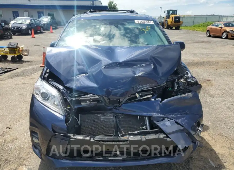 TOYOTA SIENNA XLE 2020 vin 5TDDZ3DC9LS246477 from auto auction Copart