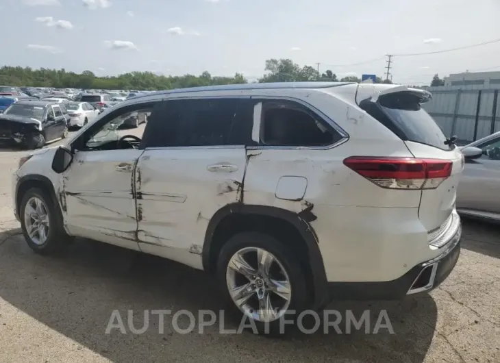 TOYOTA HIGHLANDER 2019 vin 5TDDZRFH3KS938776 from auto auction Copart