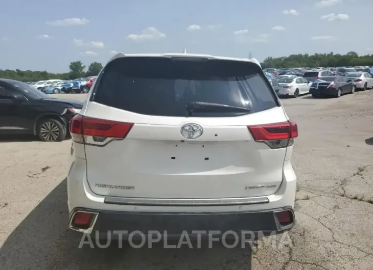 TOYOTA HIGHLANDER 2019 vin 5TDDZRFH3KS938776 from auto auction Copart