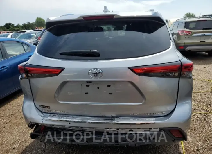 TOYOTA HIGHLANDER 2022 vin 5TDFZRBH2NS186328 from auto auction Copart