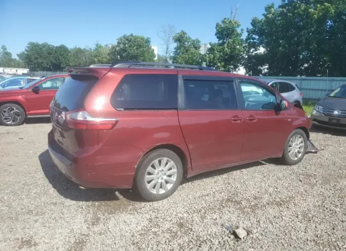 TOYOTA SIENNA LE 2016 vin 5TDJK3DCXGS133229 from auto auction Copart