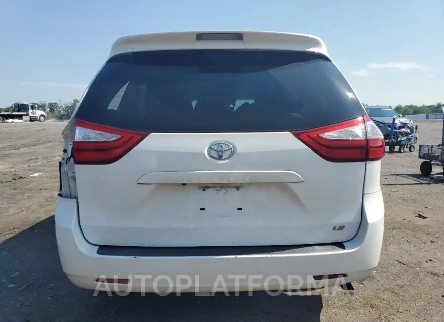 TOYOTA SIENNA LE 2015 vin 5TDKK3DC0FS576864 from auto auction Copart