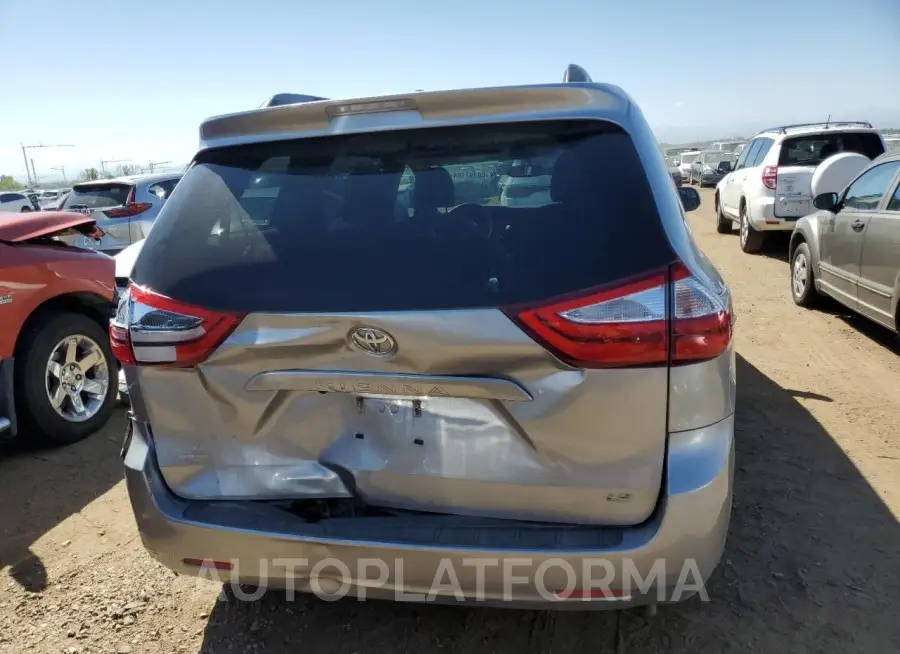 TOYOTA SIENNA LE 2016 vin 5TDKK3DC7GS760989 from auto auction Copart