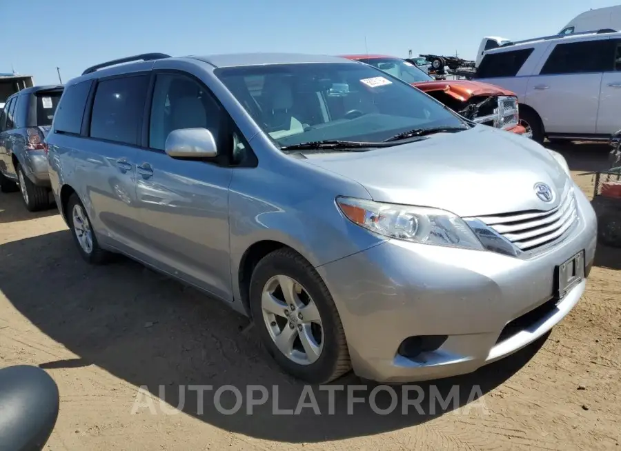 TOYOTA SIENNA LE 2016 vin 5TDKK3DC7GS760989 from auto auction Copart