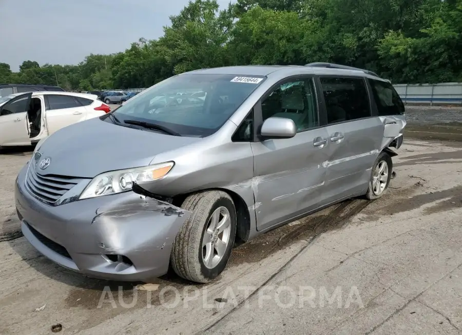 TOYOTA SIENNA LE 2017 vin 5TDKZ3DC3HS768360 from auto auction Copart