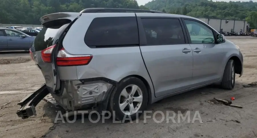 TOYOTA SIENNA LE 2017 vin 5TDKZ3DC3HS768360 from auto auction Copart