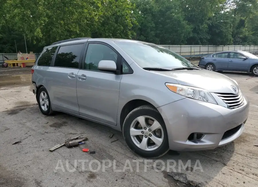 TOYOTA SIENNA LE 2017 vin 5TDKZ3DC3HS768360 from auto auction Copart