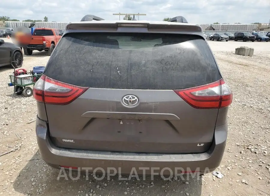 TOYOTA SIENNA LE 2020 vin 5TDKZ3DC5LS044534 from auto auction Copart