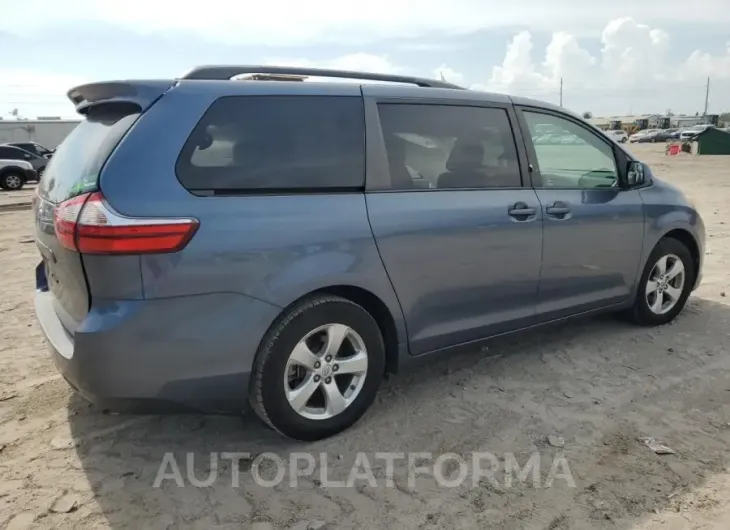 TOYOTA SIENNA LE 2017 vin 5TDKZ3DCXHS798455 from auto auction Copart