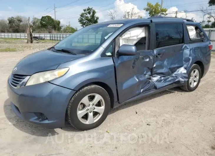 TOYOTA SIENNA LE 2017 vin 5TDKZ3DCXHS798455 from auto auction Copart