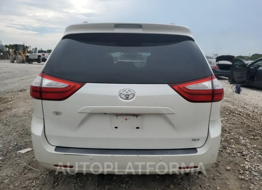 TOYOTA SIENNA XLE 2015 vin 5TDYK3DC0FS533233 from auto auction Copart