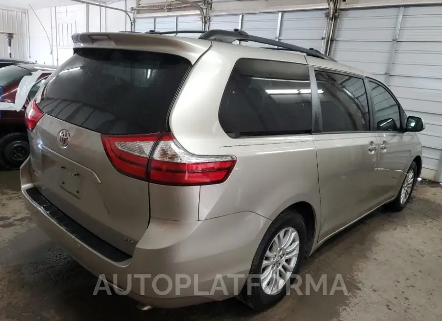 TOYOTA SIENNA XLE 2015 vin 5TDYK3DC0FS636104 from auto auction Copart