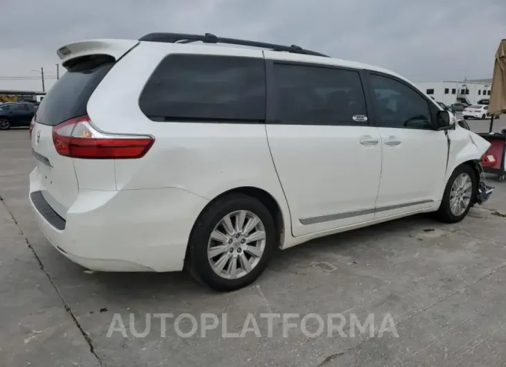 TOYOTA SIENNA XLE 2015 vin 5TDYK3DC1FS578018 from auto auction Copart