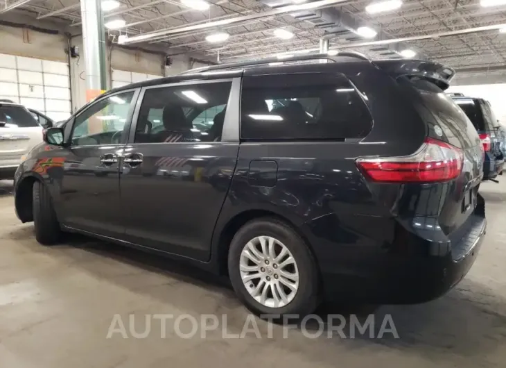 TOYOTA SIENNA XLE 2015 vin 5TDYK3DC8FS625108 from auto auction Copart