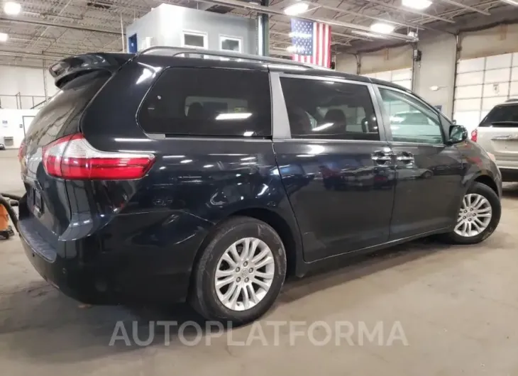 TOYOTA SIENNA XLE 2015 vin 5TDYK3DC8FS625108 from auto auction Copart