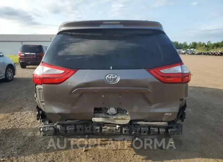 TOYOTA SIENNA XLE 2017 vin 5TDYZ3DC5HS790029 from auto auction Copart