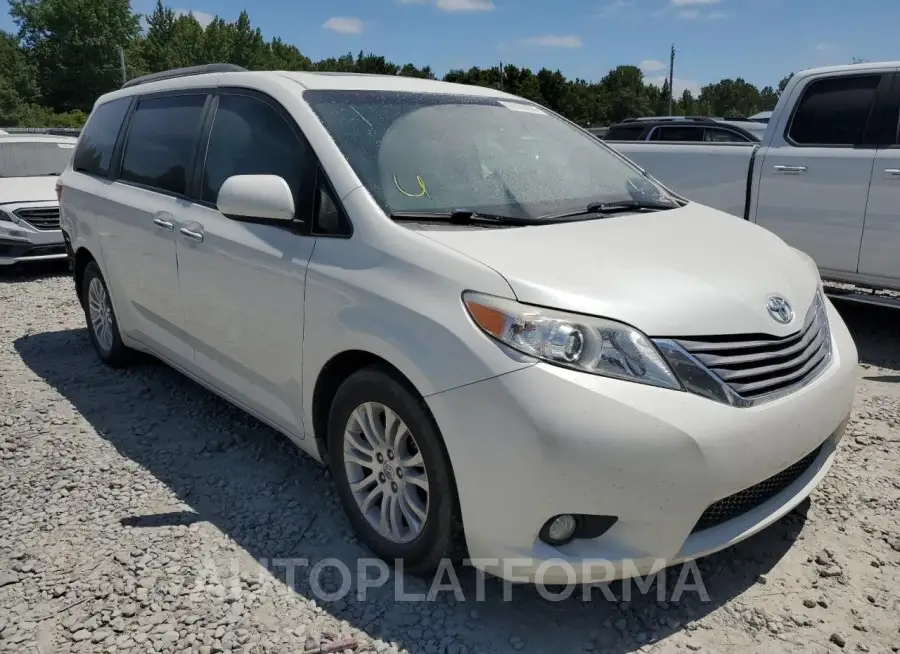 TOYOTA SIENNA XLE 2017 vin 5TDYZ3DC5HS880863 from auto auction Copart