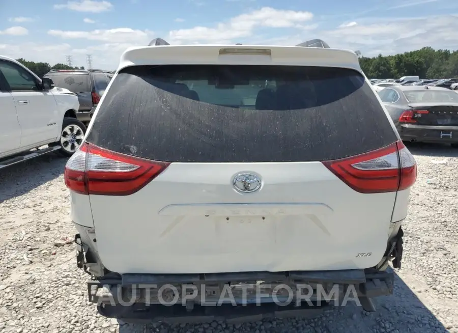 TOYOTA SIENNA XLE 2017 vin 5TDYZ3DC5HS880863 from auto auction Copart