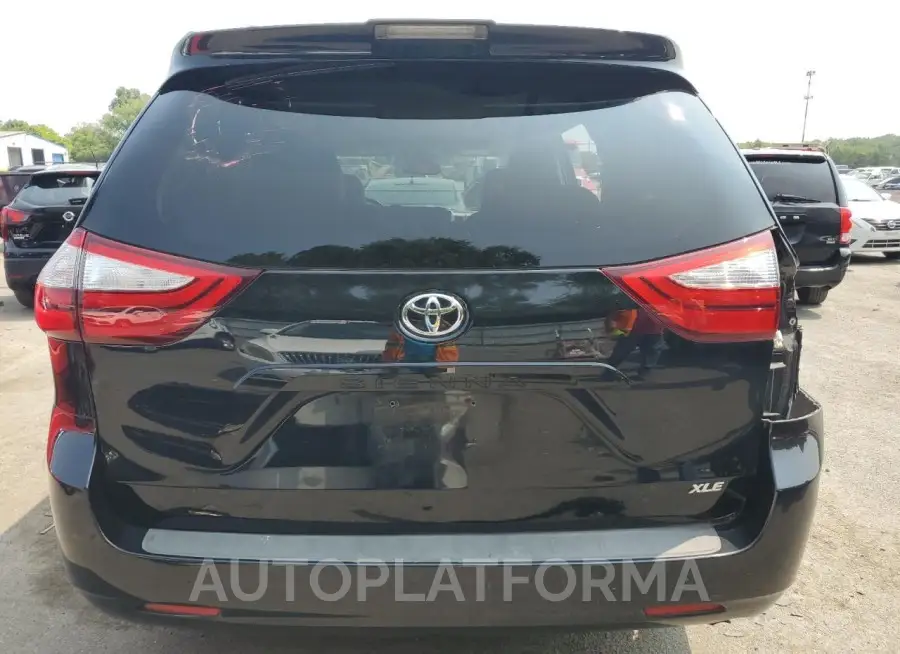 TOYOTA SIENNA XLE 2018 vin 5TDYZ3DCXJS929982 from auto auction Copart