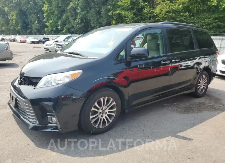 TOYOTA SIENNA XLE 2018 vin 5TDYZ3DCXJS929982 from auto auction Copart