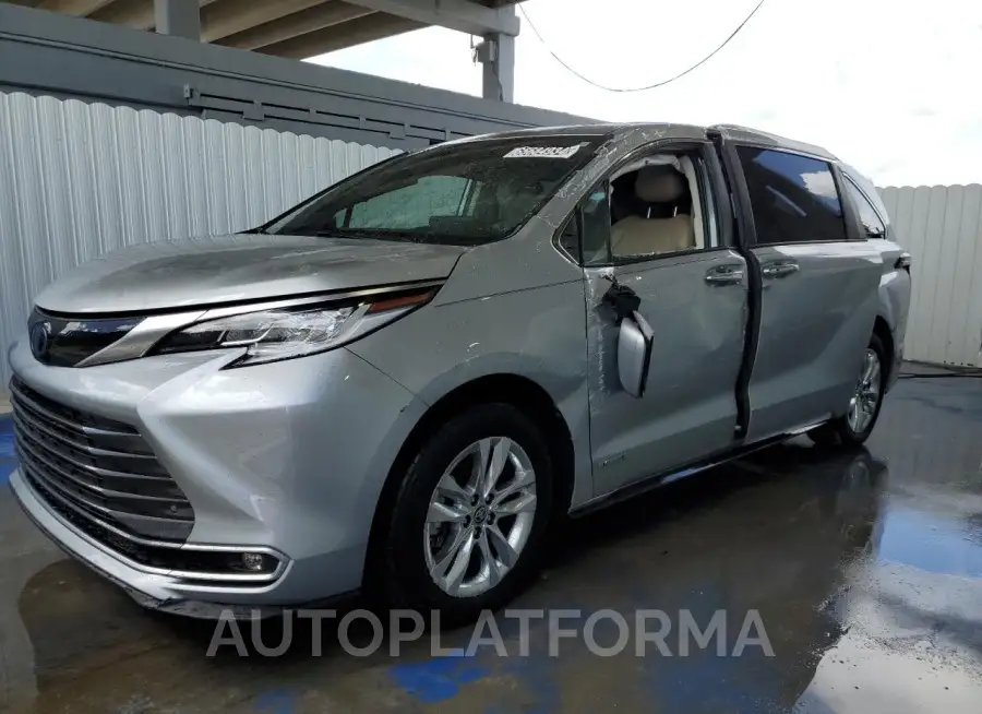 TOYOTA SIENNA LIM 2021 vin 5TDZRKEC5MS043392 from auto auction Copart