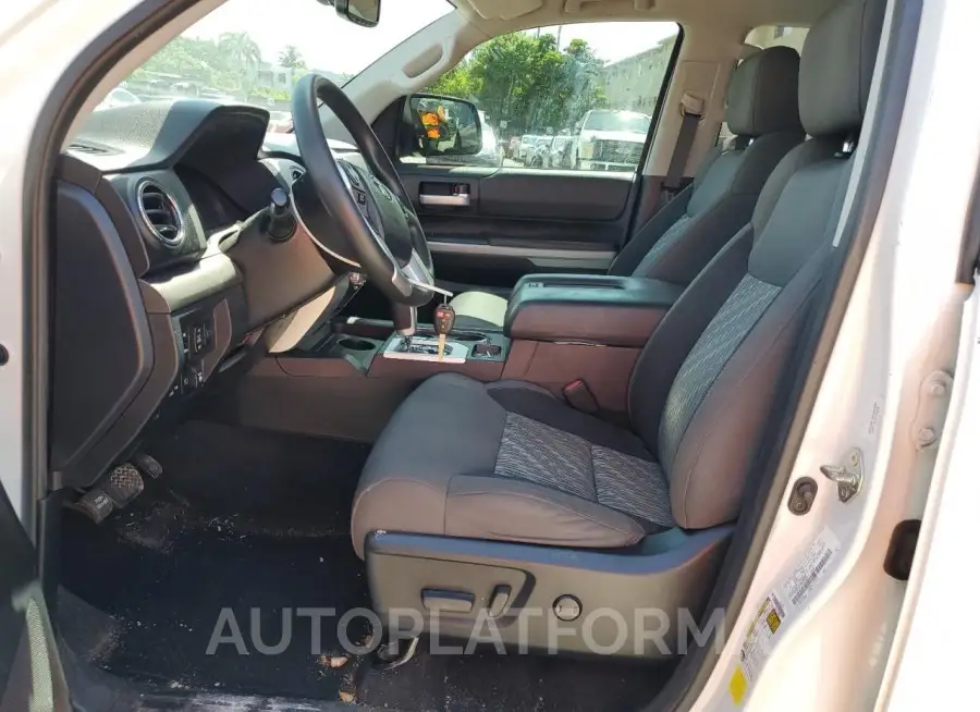 TOYOTA TUNDRA CRE 2021 vin 5TFEY5F10MX274615 from auto auction Copart