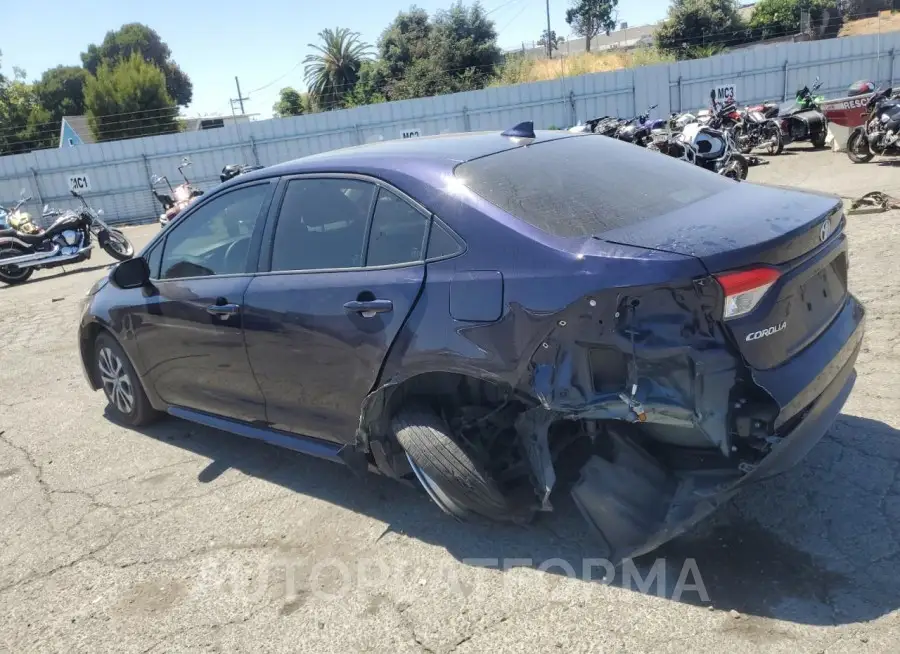 TOYOTA COROLLA LE 2022 vin JTDEAMDE4NJ044665 from auto auction Copart