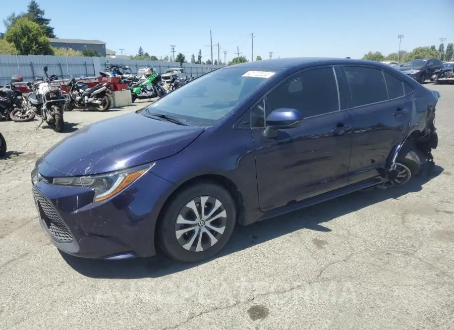 TOYOTA COROLLA LE 2022 vin JTDEAMDE4NJ044665 from auto auction Copart