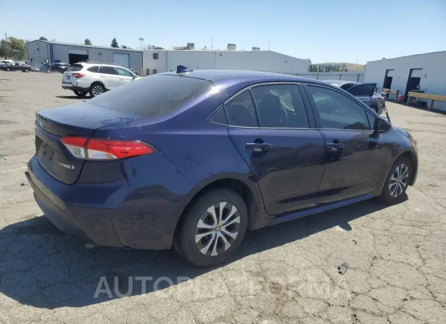 TOYOTA COROLLA LE 2022 vin JTDEAMDE4NJ044665 from auto auction Copart