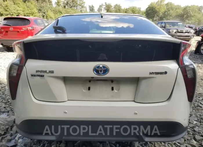 TOYOTA PRIUS 2018 vin JTDKARFU2J3551731 from auto auction Copart