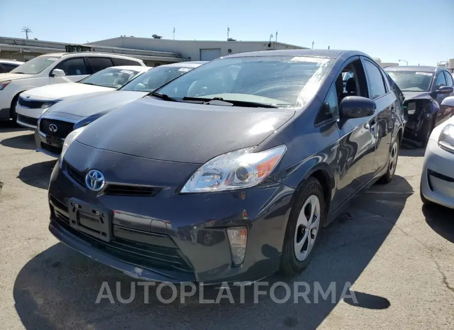 TOYOTA PRIUS 2015 vin JTDKN3DU2F0422918 from auto auction Copart