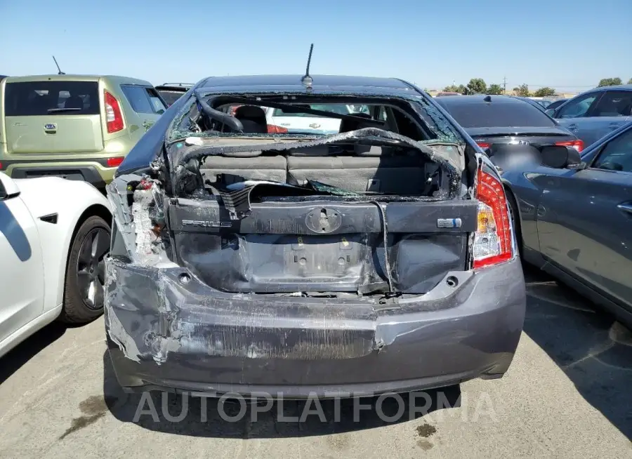 TOYOTA PRIUS 2015 vin JTDKN3DU2F0422918 from auto auction Copart