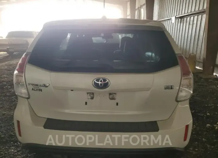 TOYOTA PRIUS V 2015 vin JTDZN3EU2FJ027211 from auto auction Copart