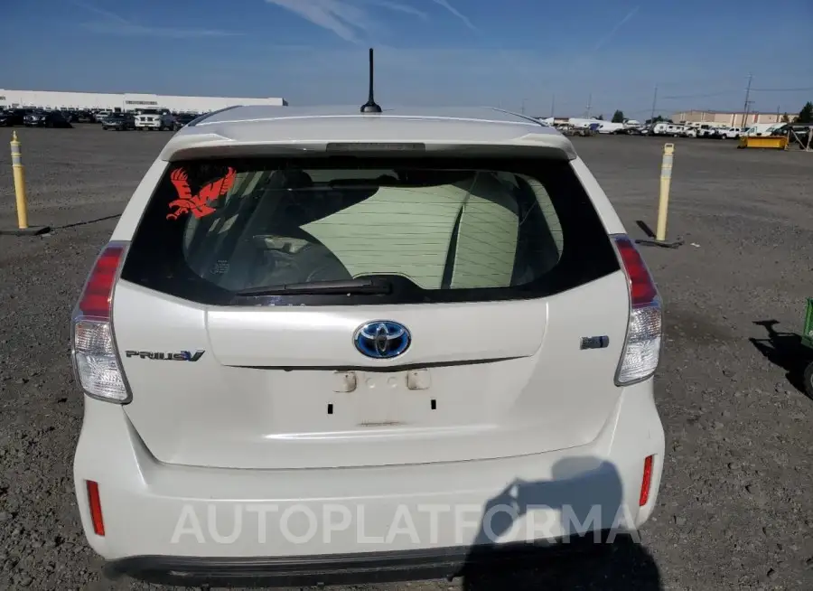 TOYOTA PRIUS V 2016 vin JTDZN3EU3GJ047145 from auto auction Copart