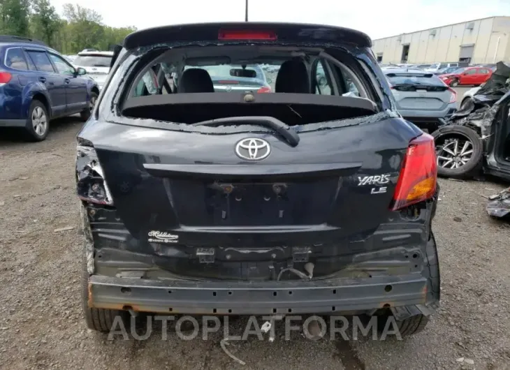 TOYOTA YARIS 2015 vin VNKKTUD38FA020230 from auto auction Copart